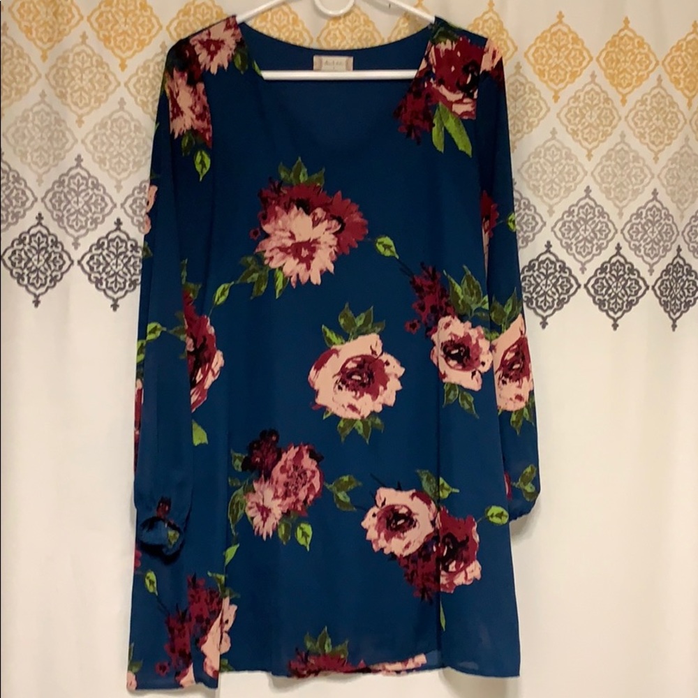 flower print dress